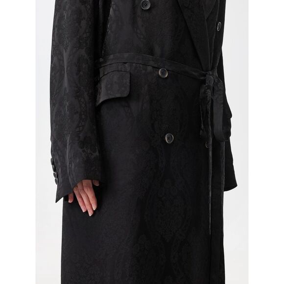 Uma Wang Coat Woman Black - Picture 4 of 4